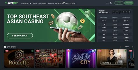 GemBet Casino Singapore Review 2023 .